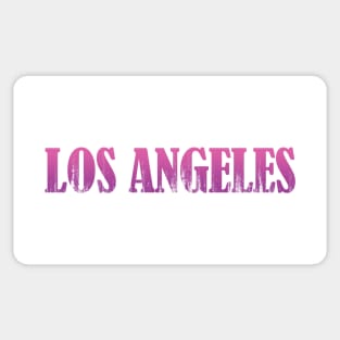 Los Angeles - Purple Sticker